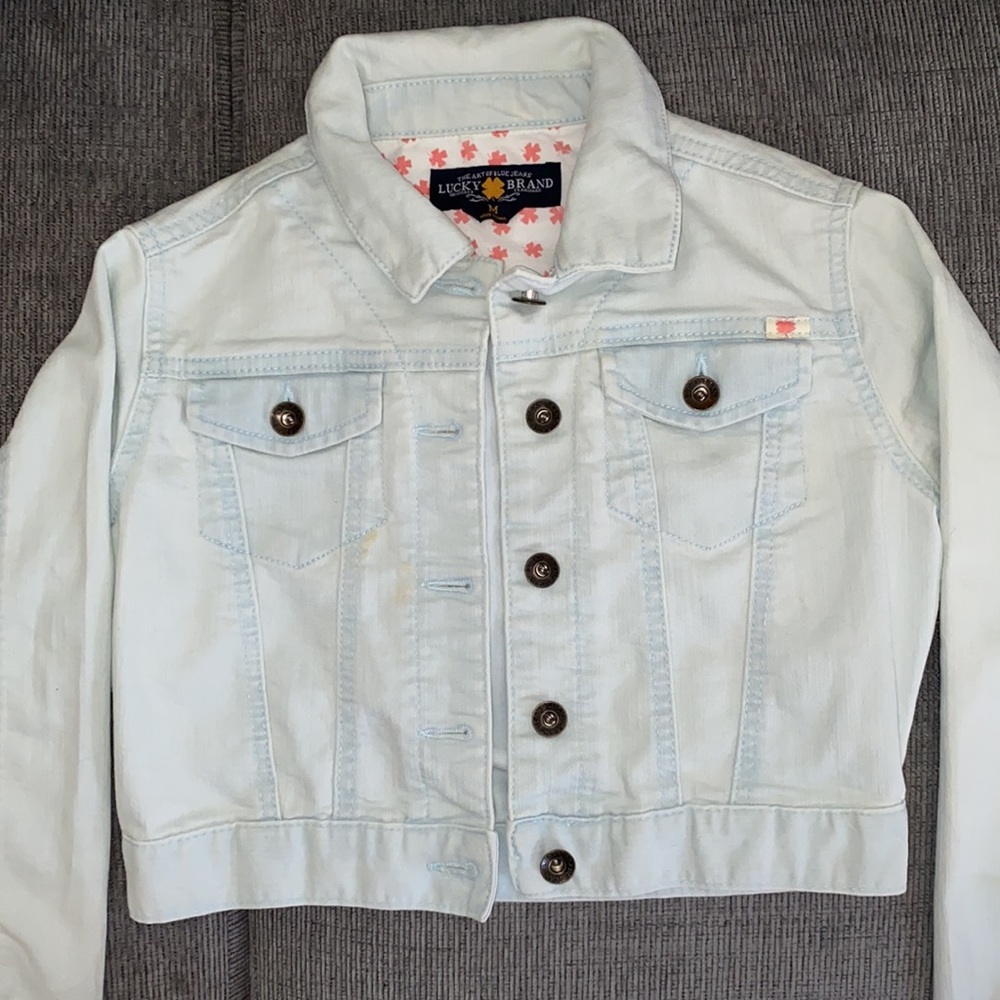 Lucky brand Jean cropped jacket - Picture 2 of 3
